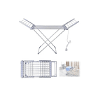 Tendedero Eléctrico Plegable | Secador Rápido De Ropa 18 Barras | Temperatura Ajustable 50-55° | Bajo Consumo 230W | Ideal Para Departamentos 1