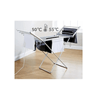 Tendedero Eléctrico Plegable | Secador Rápido De Ropa 18 Barras | Temperatura Ajustable 50-55° | Bajo Consumo 230W | Ideal Para Departamentos 5