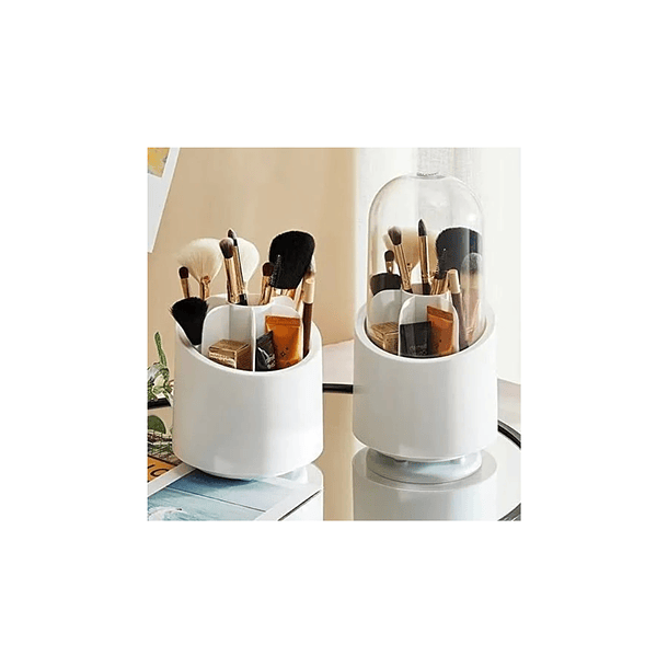 Organizador De Maquillaje Cosmetiquero Giratorio 360o 2