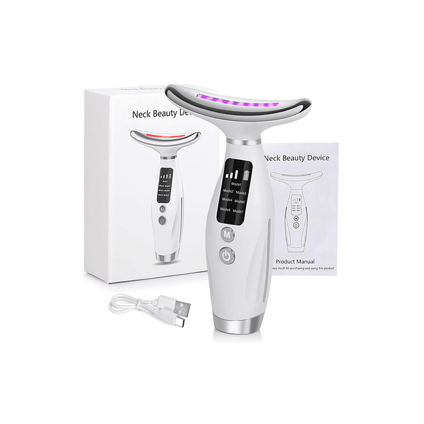 Masajeador Facial Reductor Papada Cuello Antiarrugas 7 En 1 1