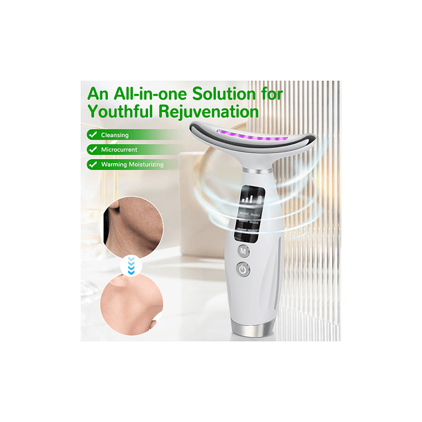 Masajeador Facial Reductor Papada Cuello Antiarrugas 7 En 1 5