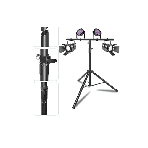 Soporte Tripode Para Iluminación Atril Para 6 Luces 3 Metros