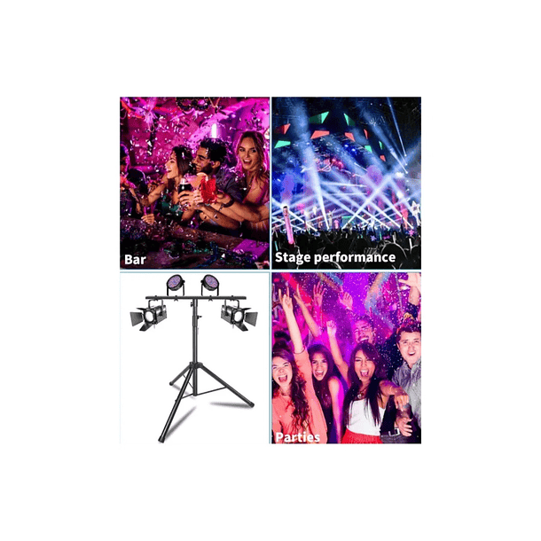 Soporte Tripode Para Iluminación Atril Para 6 Luces 3 Metros 5