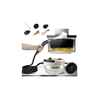Limpiadora A Vapor Profesional 3000w | Alta Presión Y Temperatura | Estanque Gran Capacidad 1400ml | Desinfectante Multiuso Para Cocina, Baños Y Auto 1