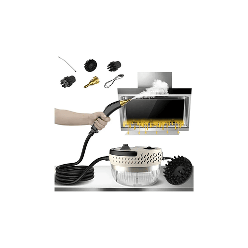 Limpiadora A Vapor Profesional 3000w | Alta Presión Y Temperatura | Estanque Gran Capacidad 1400ml | Desinfectante Multiuso Para Cocina, Baños Y Auto