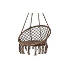 Silla Hamaca Colgante Jardín Terraza Columpio Tejido  5