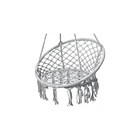 Silla Hamaca Colgante Jardín Terraza Columpio Tejido  6