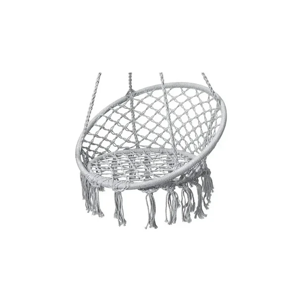 Silla Hamaca Colgante Jardín Terraza Columpio Tejido  6