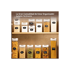 Set 7 Contenedores Super Hermeticos Envases Acrilicos  5