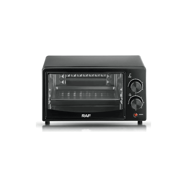 Horno Eléctrico De Mesa Negro Tostador 12l Raf 800w 3