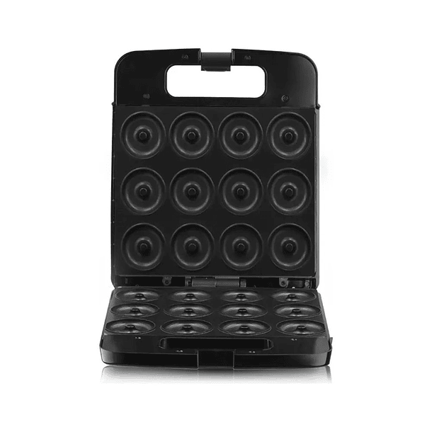 Maquina Para Mini Donas Raf R518 Postres Donuts Antiadherente 12pcs Color Negro 3