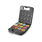 Maquina Para Mini Donas Raf R518 Postres Donuts Antiadherente 12pcs Color Negro 6