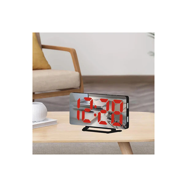 Reloj De Pared Digital Sin Ruido Moderno  4