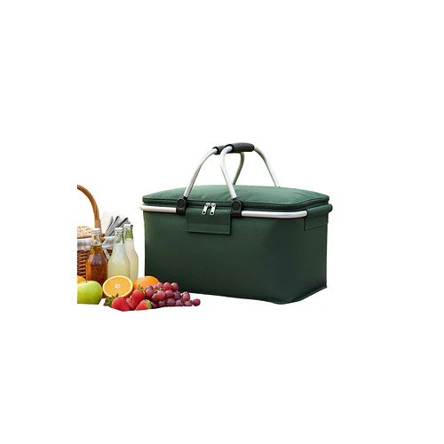 Canasto De Picnic Para 4 Personas Cesta Térmica Impermeable 