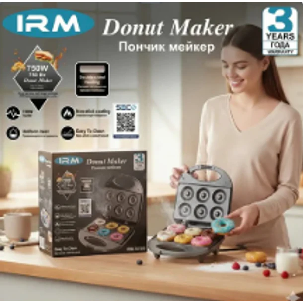 Máquina Para Hacer Mini Donas 750w Antiadherente Repostería 2