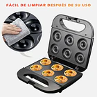 Máquina Para Hacer Mini Donas 750w Antiadherente Repostería 3