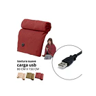 Manta Chal Con Calefacción Usb Portátil Eléctrica 2 En 1 2
