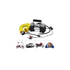 Compresor de Aire Neumáticos Cilindro Dual 150 Psi Color Plateado Fase eléctrica Monofásica Frecuencia 50 HZ 2