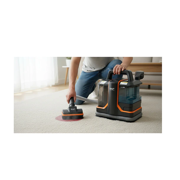 Aspiradora Limpiador De Alfombras Y Tapicería Portátil 450w 4