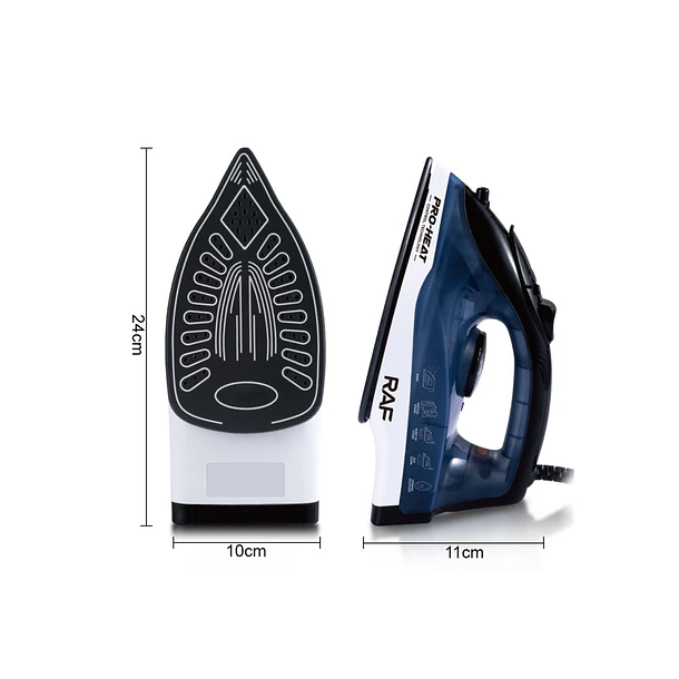 Plancha De Vapor Eléctrica Raf R.11222l | Potencia 1200w 3