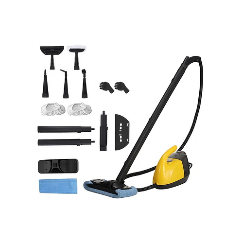 Aspiradora Limpiador A Vapor 1800w 15 Accesorios Incluidos