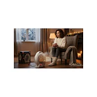 Ventilador Calefactor Eléctrico RAF R.1180 | Potencia 2000W | Termostato Ajustable | Cobertura hasta 15 m² | Protección contra Sobrecalentamiento PTC | Diseño Compacto y Silencioso 4