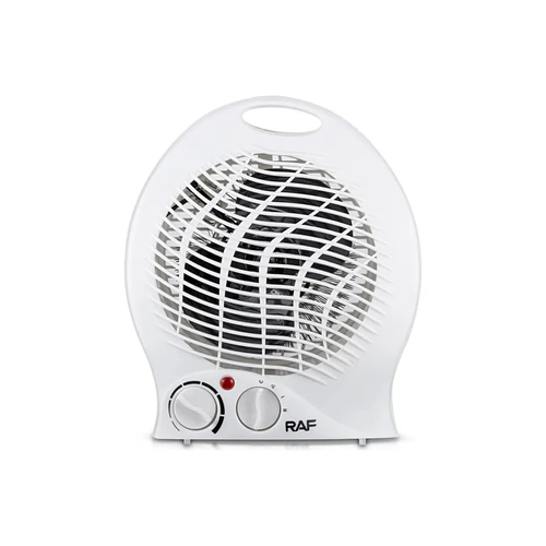 Ventilador Calefactor Eléctrico RAF R.1180 | Potencia 2000W | Termostato Ajustable | Cobertura hasta 15 m² | Protección contra Sobrecalentamiento PTC | Diseño Compacto y Silencioso