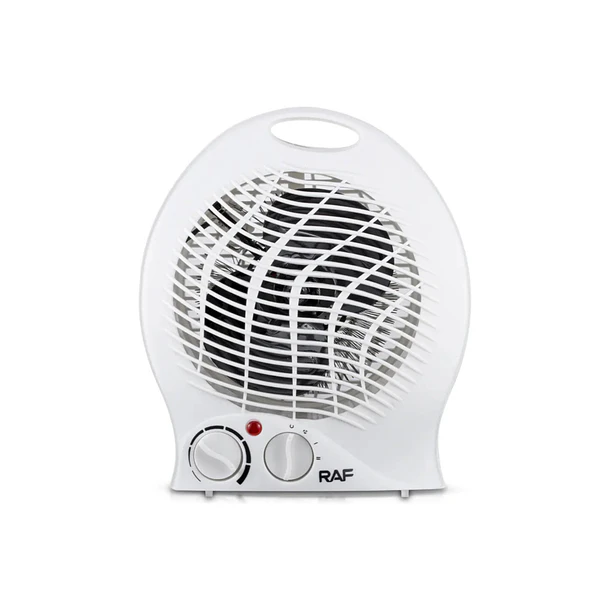 Ventilador Calefactor Eléctrico RAF R.1180 | Potencia 2000W | Termostato Ajustable | Cobertura hasta 15 m² | Protección contra Sobrecalentamiento PTC | Diseño Compacto y Silencioso 1