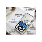 Mini Balanza Digital de Precisión | Pesaje de 0.01g a 200g | Pantalla LCD Retroiluminada 7