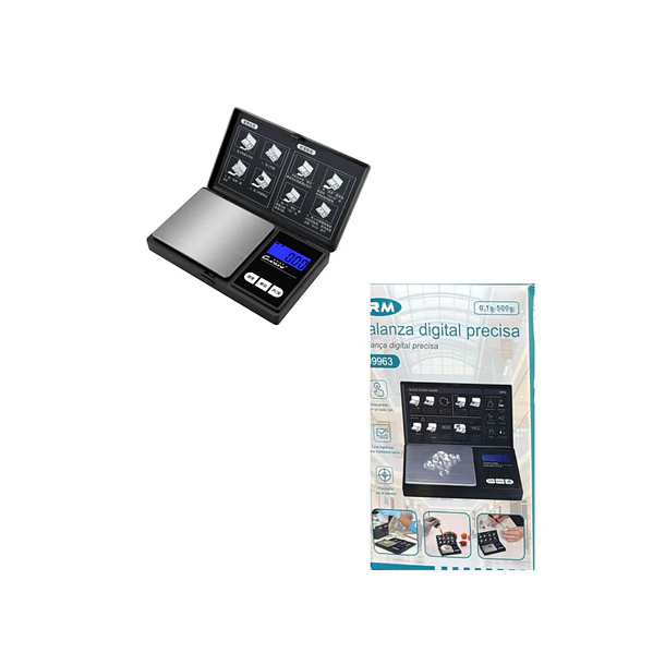 Mini Balanza Digital De Precisión Capacidad 500g 5