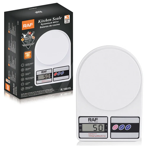 Balanza De Cocina Digital Raf R.10015 | Capacidad Máxima 10k