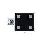 Báscula Electrónica Inteligente IRM  | Monitor de Grasa Corporal y Composición Física 3