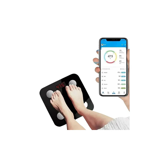 Báscula Electrónica Inteligente IRM  | Monitor de Grasa Corporal y Composición Física