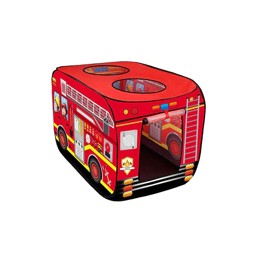 Carpa Infantil De Juego Camión De Bomberos Pop-up 