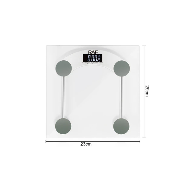 Báscula De Baño Digital Raf R.10030 | Cristal Templado 180k 2