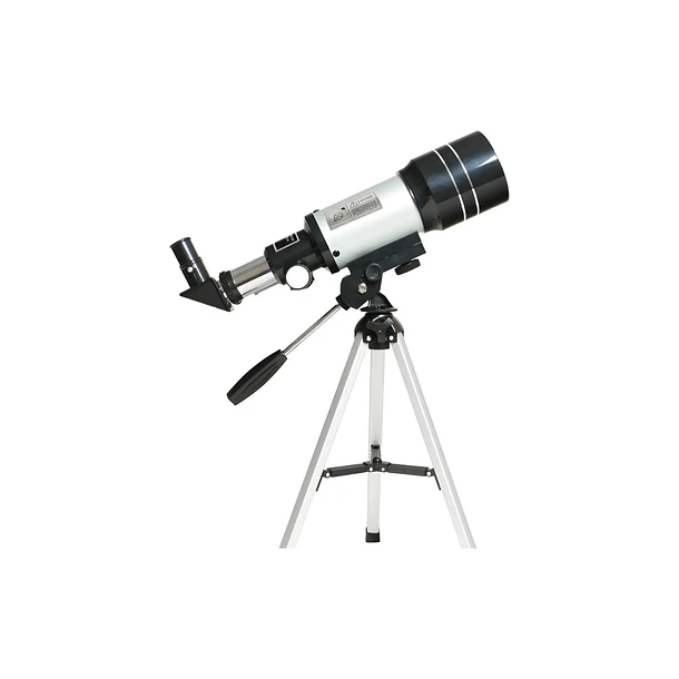 Telescopio Astronómico Azm70300 Trípode Aluminio Ajustable 1
