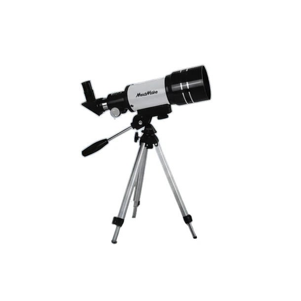 Telescopio Astronómico Azm70300 Trípode Aluminio Ajustable 3