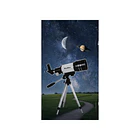 Telescopio Astronómico Azm70300 Trípode Aluminio Ajustable 5