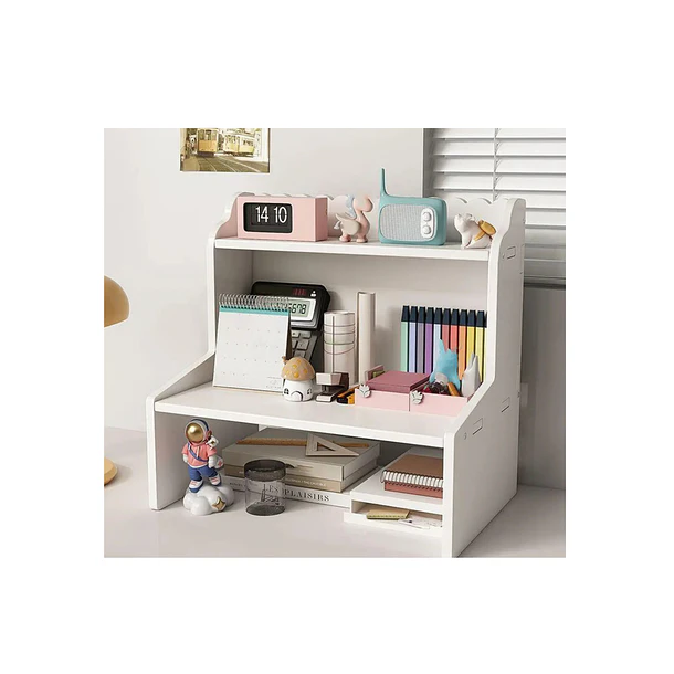 Estante Organizador De Escritorio Multifuncional Mdf 5