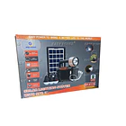 Kit De Energía Solar Multiusos Ampolletas+linterna+usb+radio Color Negro 3