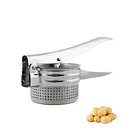 Prensador Aplastador Patatas Frutas Verdura Acero Inoxidable 1