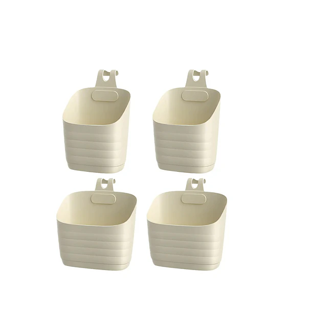 Organizador Colgante De Baño Multifuncional Set De 4 Cestas 1