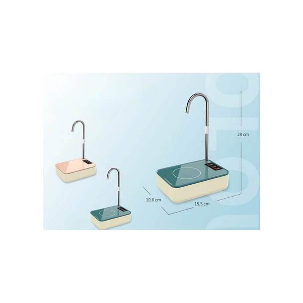 Bomba De Agua Eléctrica 2 En 1 Dispensador Automático 6 niveles 4