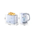 Hervidor Mas Tostador Set Desayuno 1.7lt Raf R19001 4