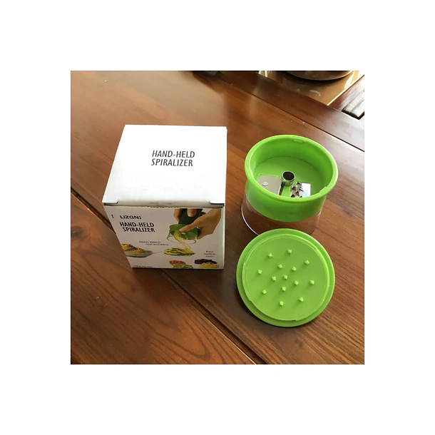 Espiralizador Manual De Verduras Para Fideos De Zapallo 5