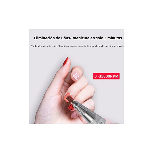 Torno Profesional Uñas 30.000 Rpm Dremel 3