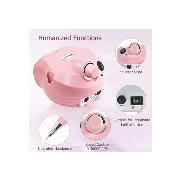 Torno Profesional Uñas 30.000 Rpm Dremel 4