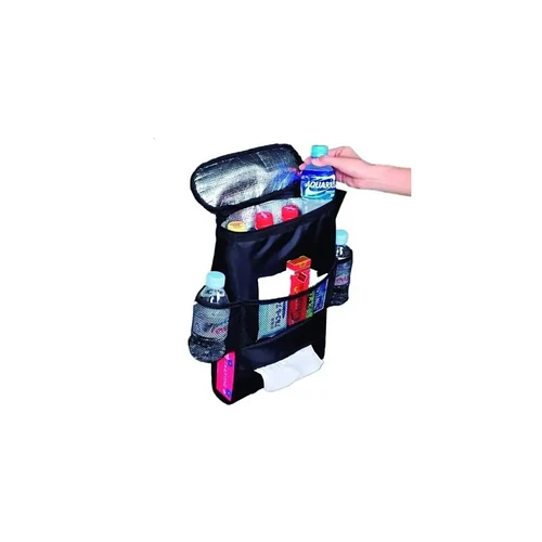 Organizador Protector Asiento Auto Con Bolsillo Térmico