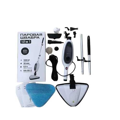 Limpiador A Vapor 12 En 1 Elimina 99,9% - 1300w De Potencia