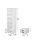 Cajas Organizadoras Apilables Para Zapatos 6 Unidades Plegables Generac 2